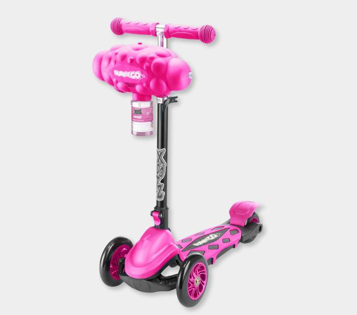 Xootz Bubble Go Pink 3-Wheeled Scooter - xiceditorial - xic editorial