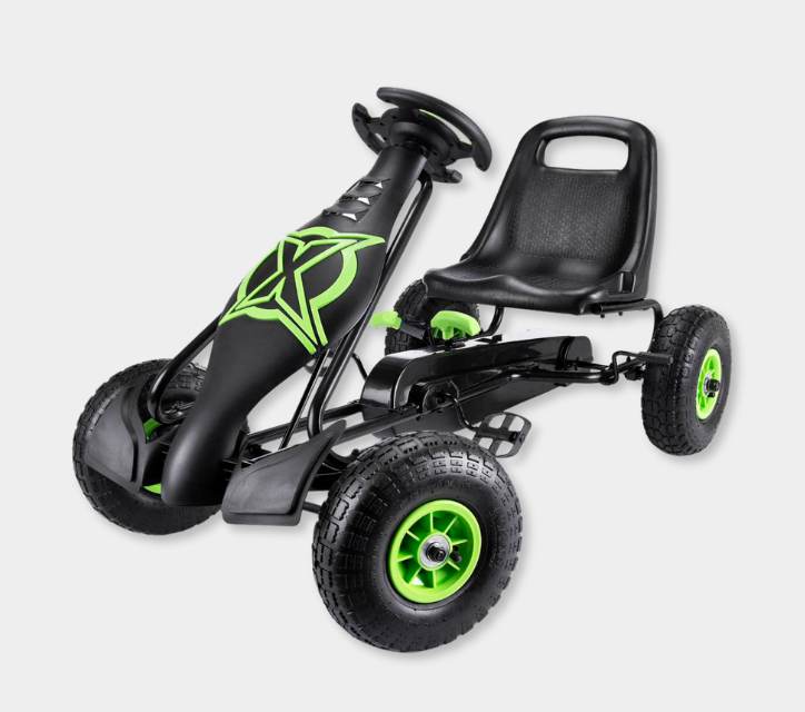 Xootz Viper Go Kart - Black Green - xiceditorial - xic editorial