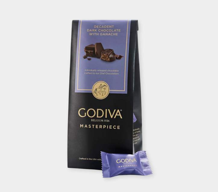 Godiva Dark Chocolate Ganache Masterpiece Bag - xiceditorial