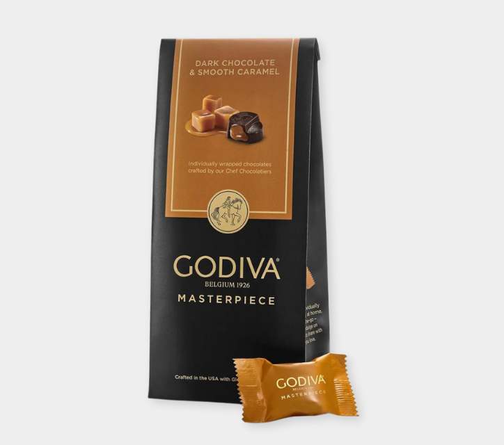 Godiva Dark Chocolate and Caramel Masterpiece Bag - xiceditorial
