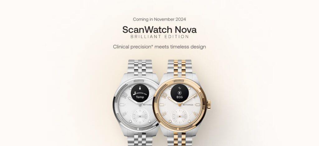Withings ScanWatch Nova Brilliant 39mm - xiceditorial - xic editorial