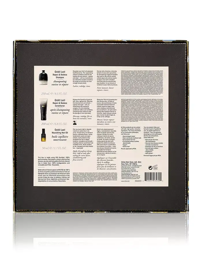 Oribe Gold Lust Collection Set xiceditorial xic editorial