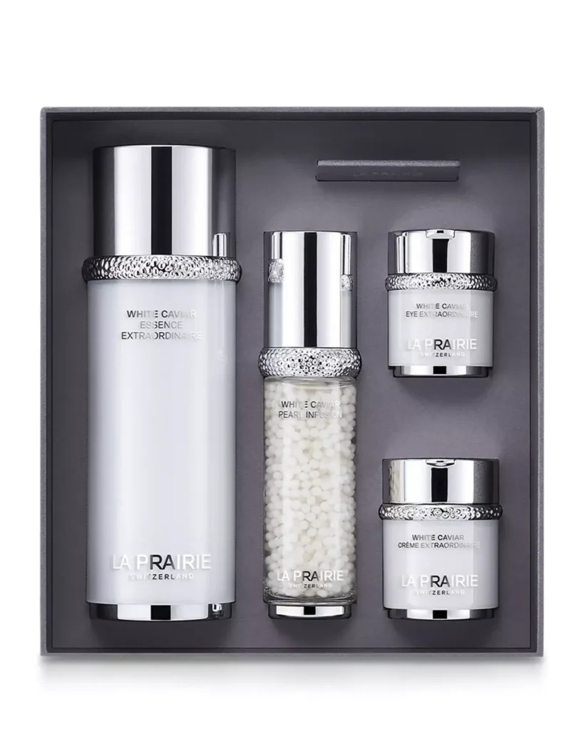 La Prairie White Caviar Illuminating & Firming Ritual xiceditorial xic editorial