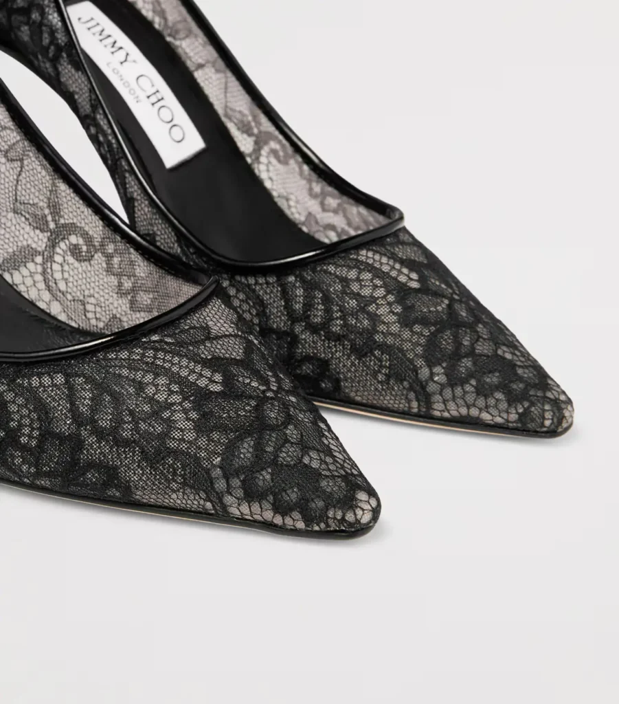 Jimmy Choo Romy 85 Lace Pumps xiceditorial