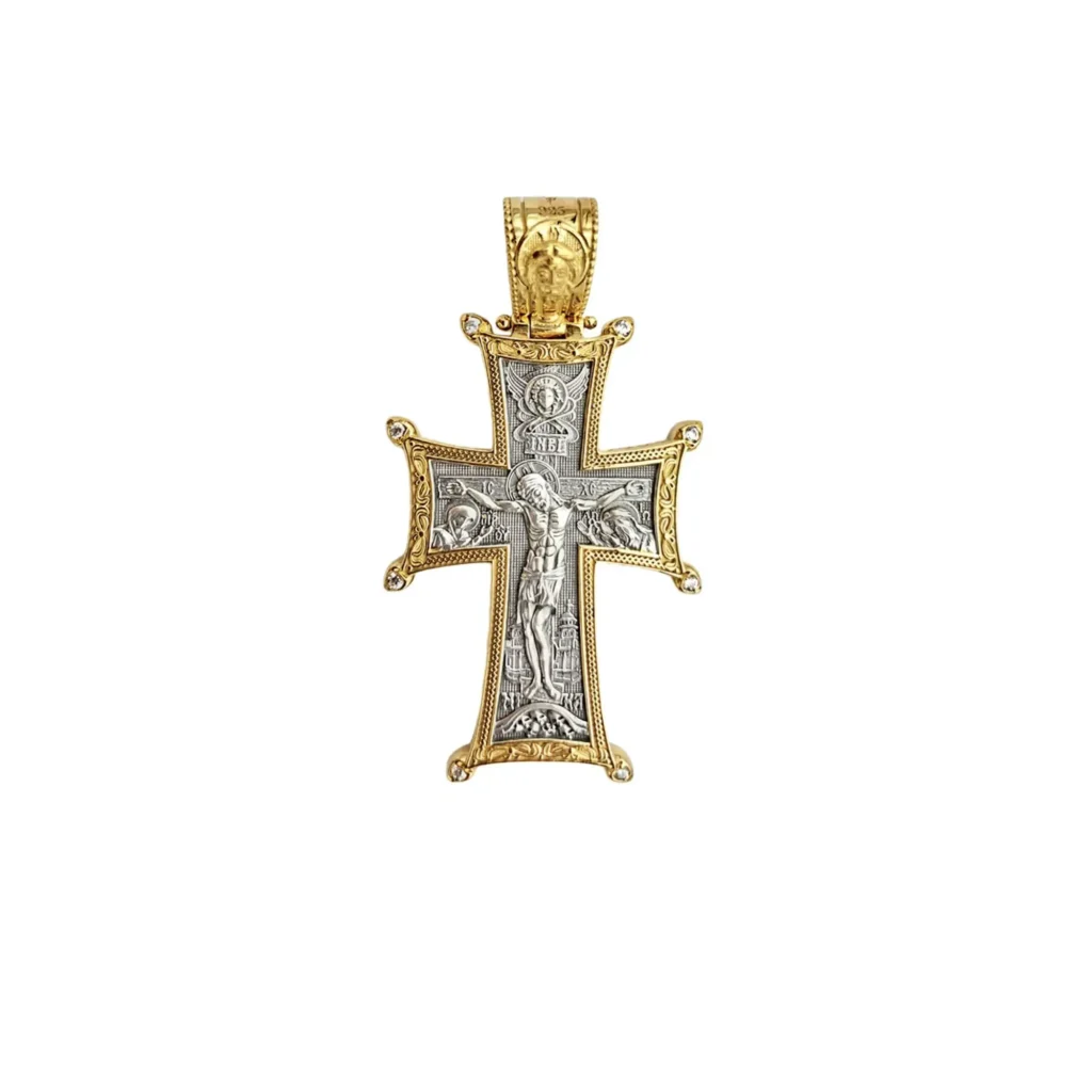 Byzantine Heritage Collection Handmade Silver Pendant Cross BHC-pc1 xiceditorial xic editorial