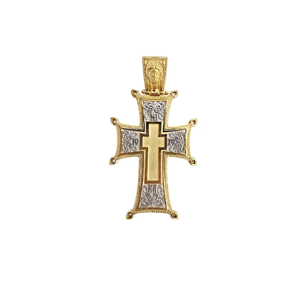 Byzantine Heritage Collection Handmade Silver Pendant Cross BHC-pc1 xiceditorial xic editorial