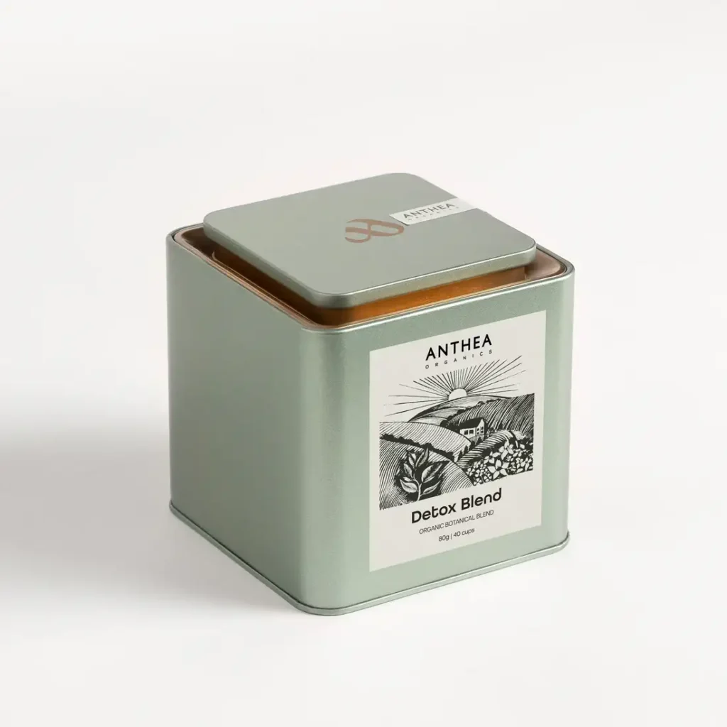 Anthea Organics Detox Blend Organic – Loose Leaf Tea 20g xiceditorial xic editorial