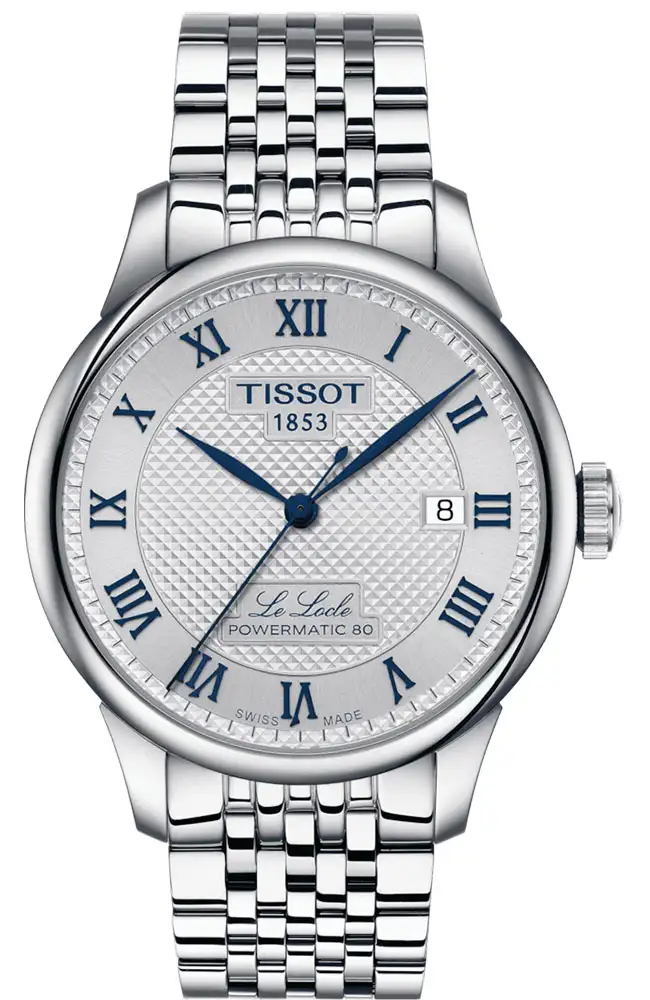 Tissot Le Locle Powermatic 80 – Men’s Two-Tone Automatic Watch (Green Dial) e-oro xiceditorial xic editorial T006.407.11.033