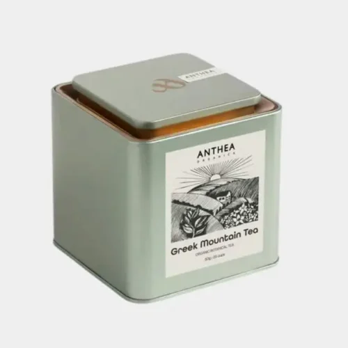 Organic Mountain Tea Anthea Organics – Loose Leaf 20g tin box - anthea organics xiceditorial xic editorial