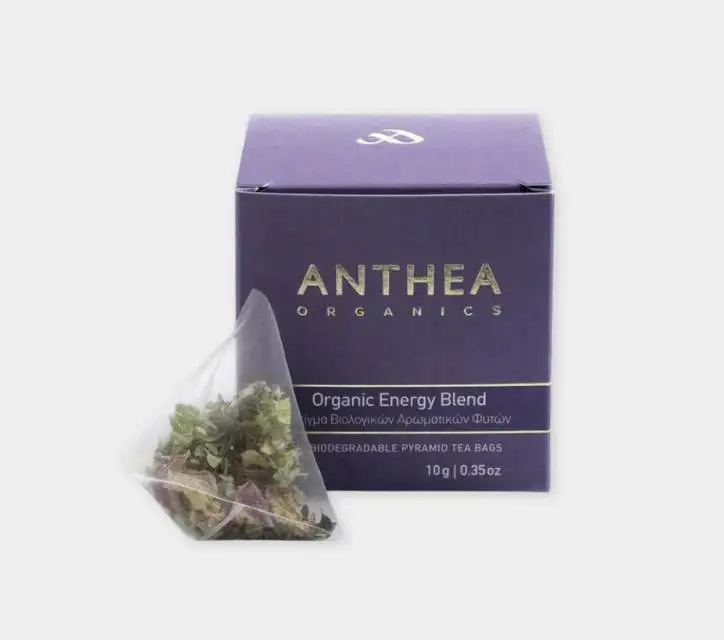 Anthea Organics Energy Blend Organic – Plastic Free Tea Bags xiceditorial xic editorial