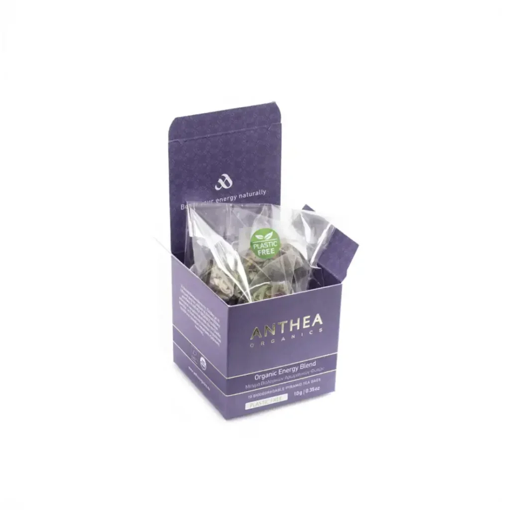 Anthea Organics Energy Blend Organic – Plastic Free Tea Bags xiceditorial xic editorial