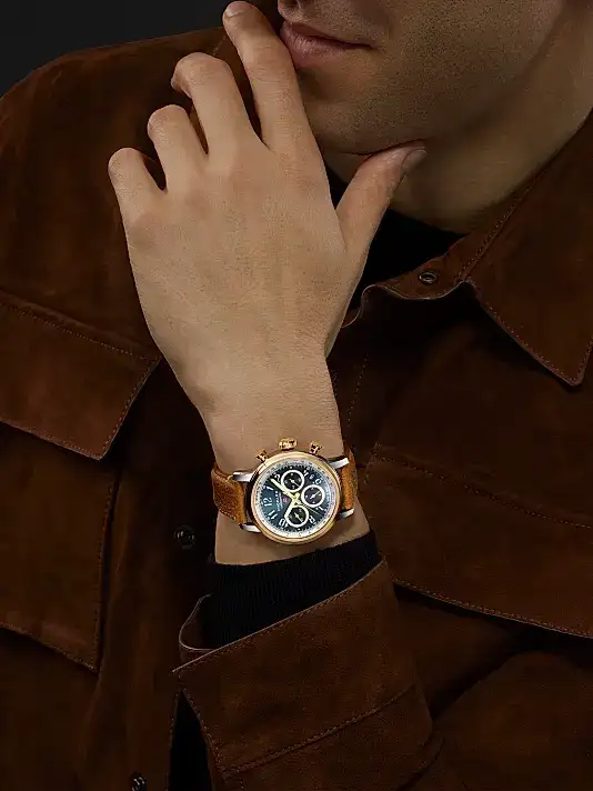 Chopard Classic Racing Chronograph Watch in Yellow Gold & Steel xiceditorial