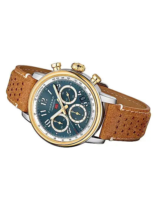 Chopard Classic Racing Chronograph Watch in Yellow Gold & Steel xiceditorial