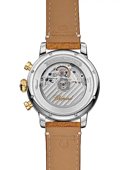 Chopard Classic Racing Chronograph Watch in Yellow Gold & Steel xiceditorial