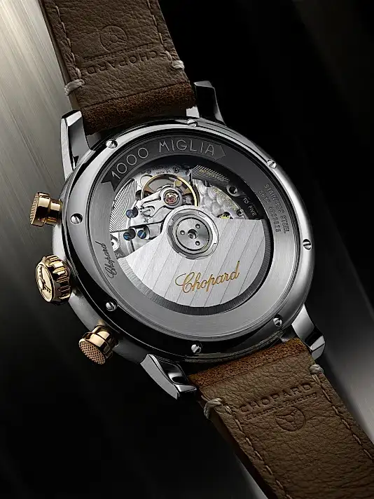 Chopard Classic Racing Chronograph Watch in Yellow Gold & Steel xiceditorial
