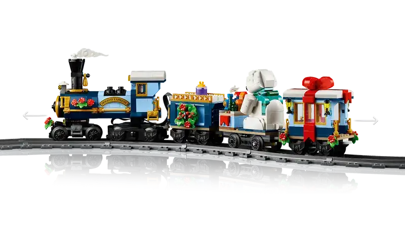 LEGO Icons Holiday Express Train 10361 Adult Building Set xiceditorial