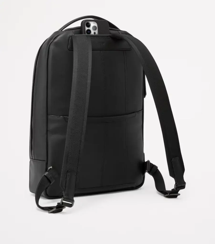 TUMI Leather Harrison Backpack for Work & Travel xiceditorial