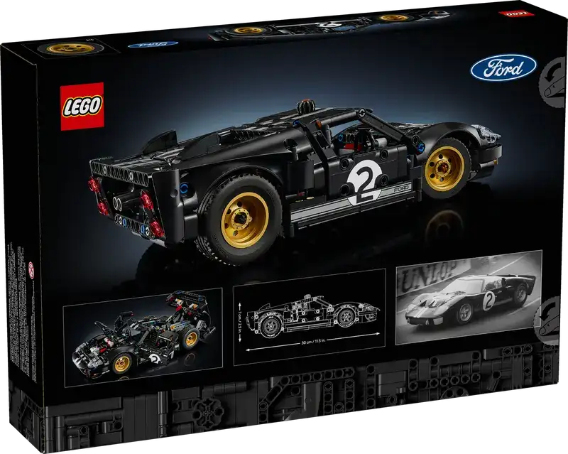LEGO Technic 1966 Ford GT40 MKII Race Car 42223 xiceditorial