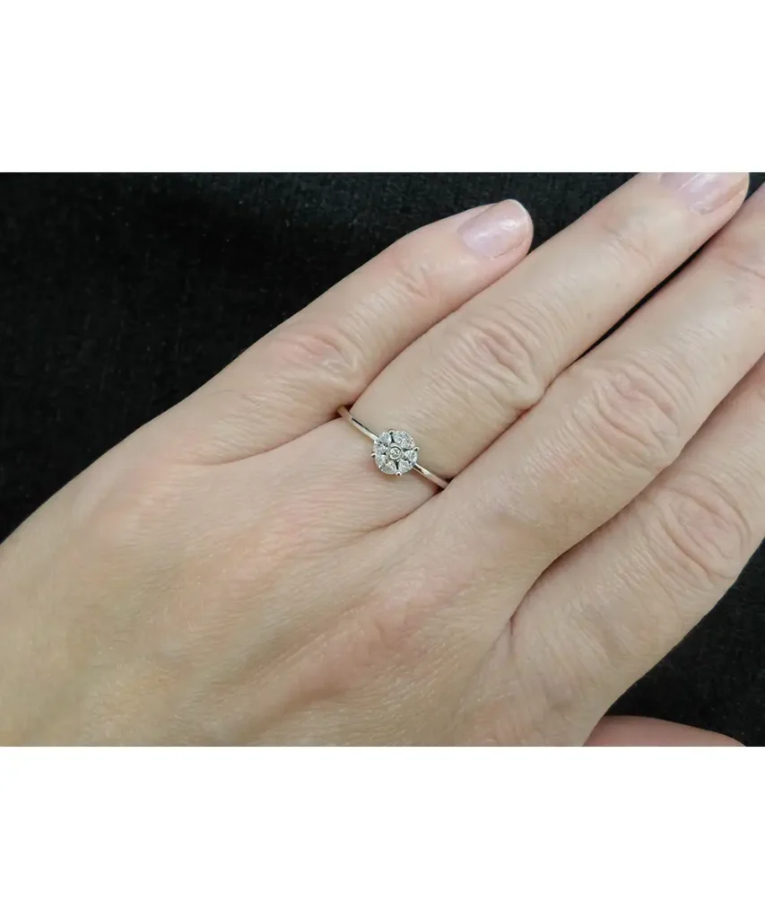 Pappas Jewels 18K White Gold Marquise Brilliant Solitaire Ring e-oro xiceditorial xic editorial