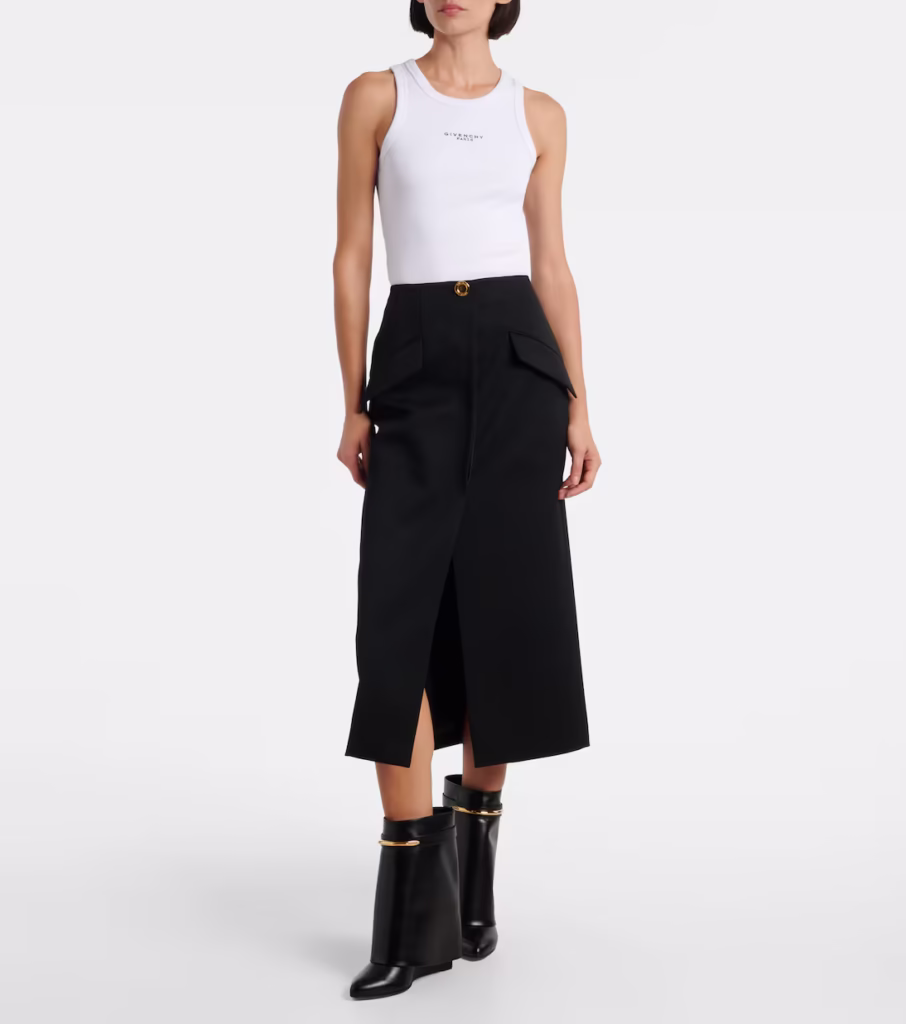 Givenchy Shark 95 Leather Mid-Calf Boots xiceditorial