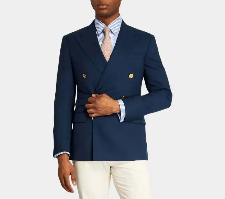 Ralph Lauren Purple Label Double-Breasted Suit Jacket xiceditorial