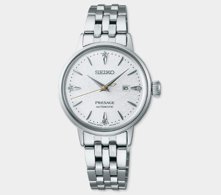 SEIKO Presage Cocktail Time Automatic Stainless Steel Bracelet xiceditorial e-oro pappas