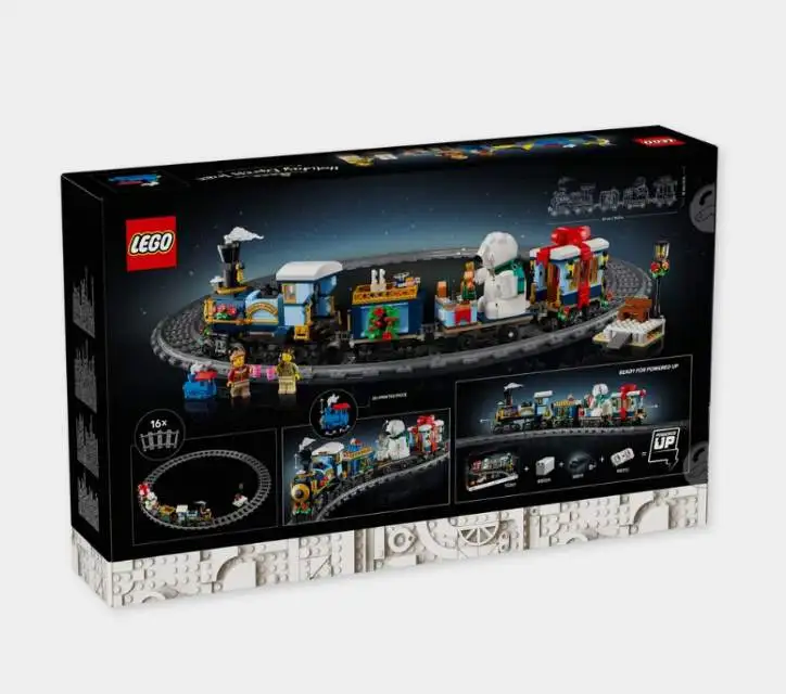 LEGO Icons Holiday Express Train 10361 Adult Building Set xiceditorial