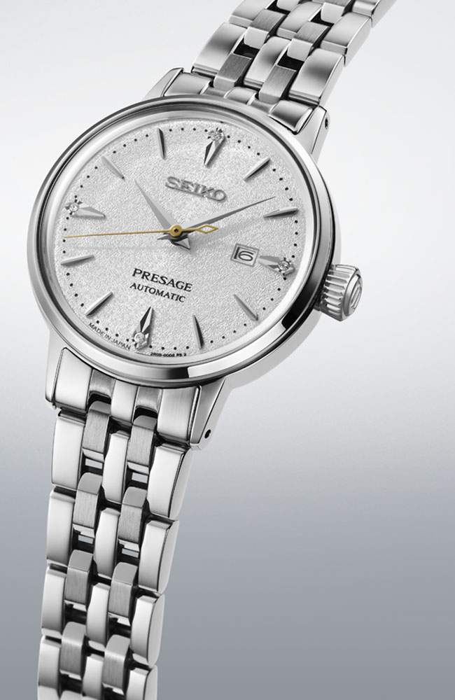 SEIKO Presage Cocktail Time Automatic Stainless Steel Bracelet xiceditorial e-oro pappas