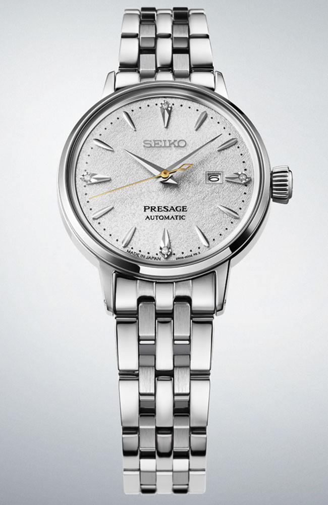 SEIKO Presage Cocktail Time Automatic Stainless Steel Bracelet xiceditorial e-oro pappas