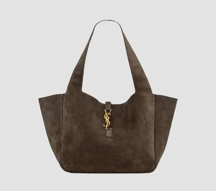 Yves Saint Laurent Suede Le 5 à 7 Bea Tote Bag xiceditorial
