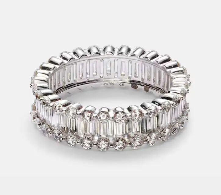 Bucherer Fine Jewellery 18kt White Gold Ring with Diamonds xiceditorial