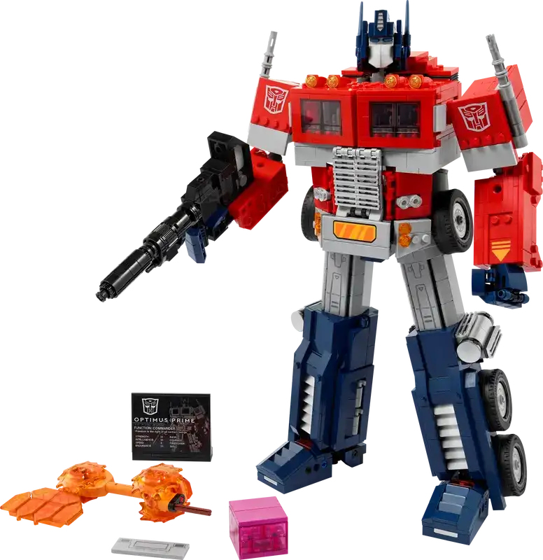 LEGO Icons Optimus Prime 10302 2-in-1 Transformers Model