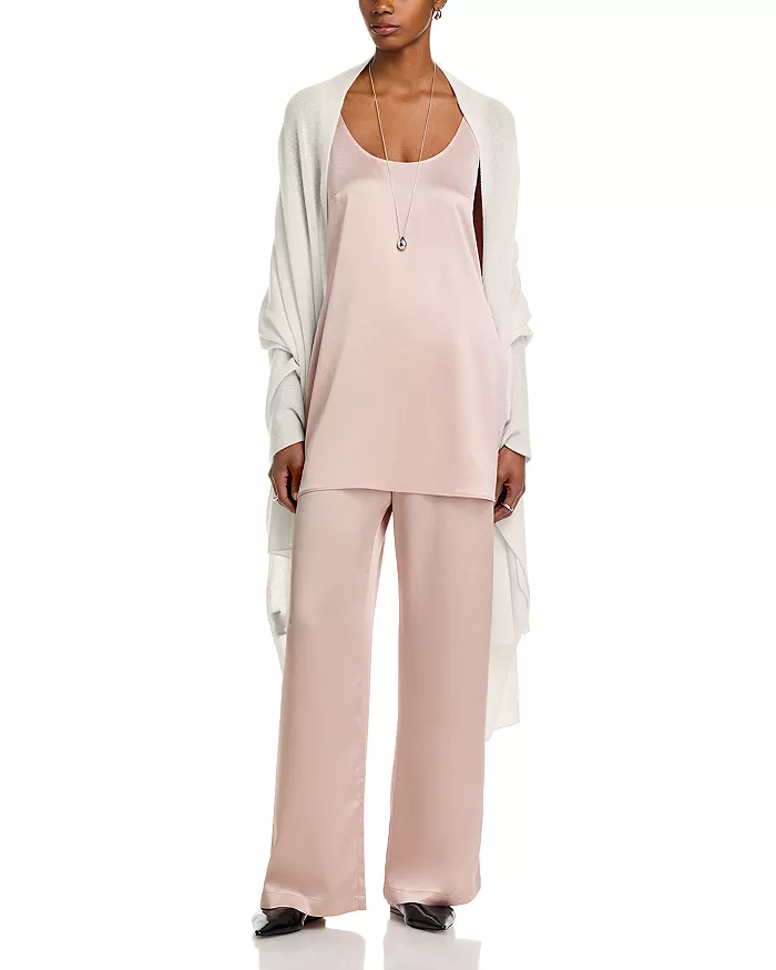 C by Bloomingdale’s 100% Cashmere Travel Wrap