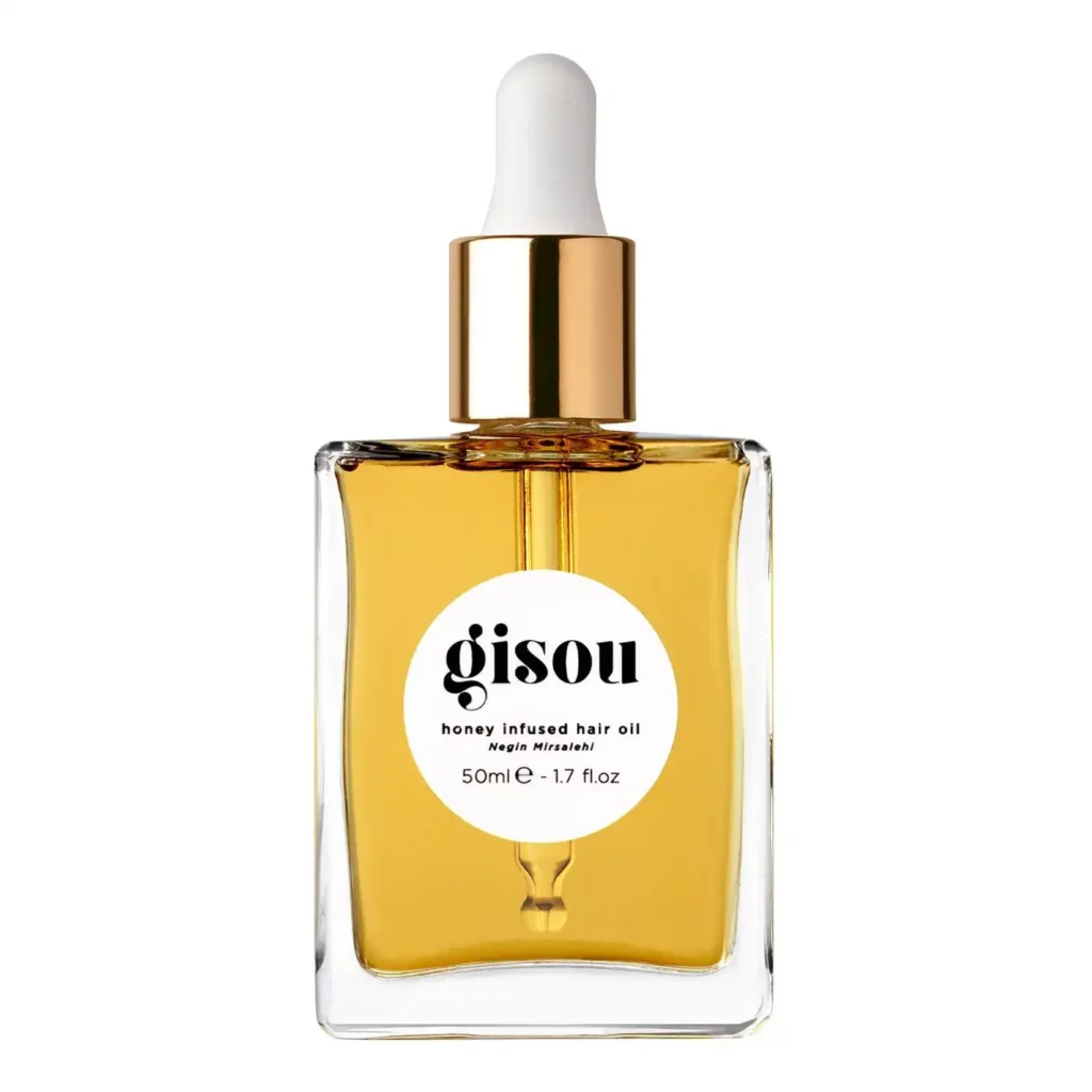 GISOU Honey Infused Hair Oil for Shine, Frizz Control and Hydration xiceditorial