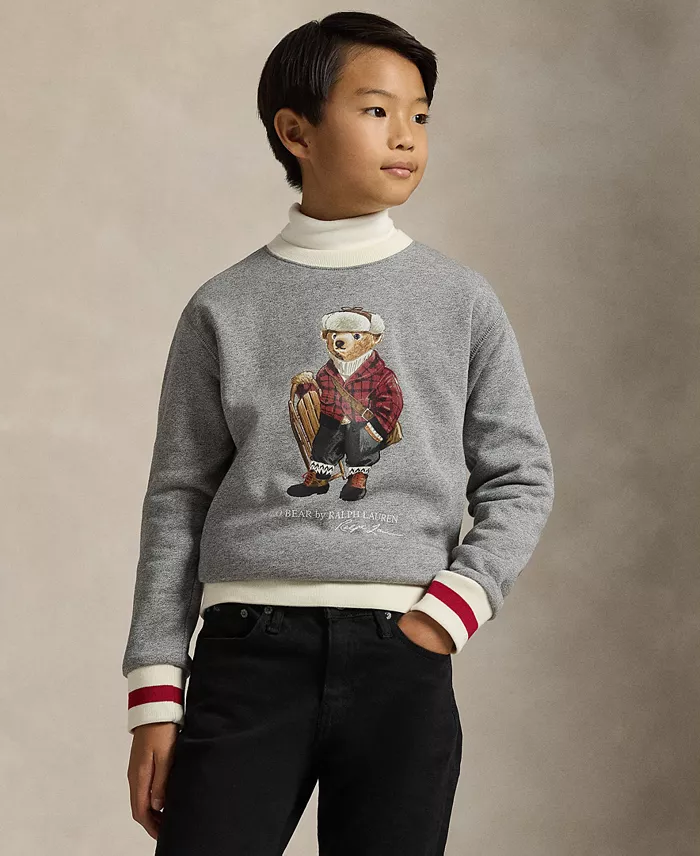 Polo Ralph Lauren Boys Polo Bear Fleece Sweatshirt