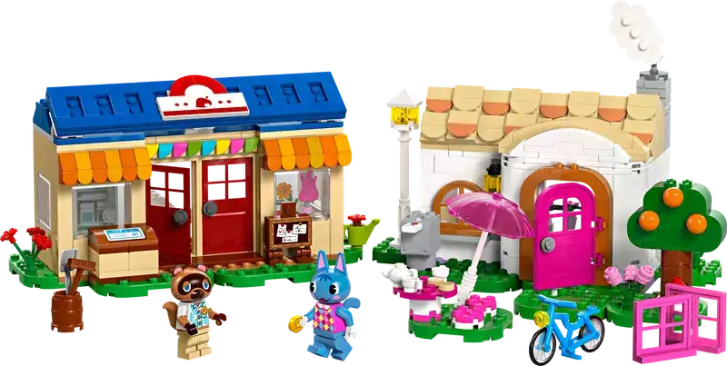 Animal Crossing Nook’s Cranny & Rosie’s House 77050 Building Set