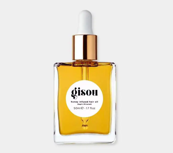 GISOU Honey Infused Hair Oil for Shine, Frizz Control and Hydration xiceditorial