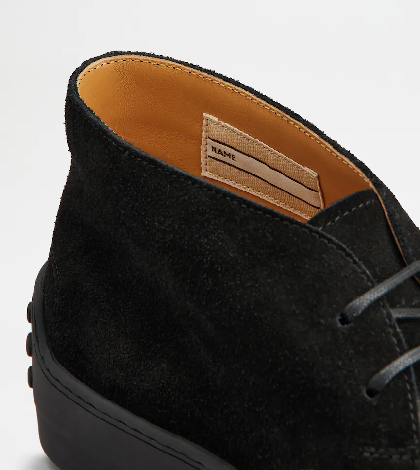 Tod’s Winter Gommino Desert Boots in Suede xiceditorial