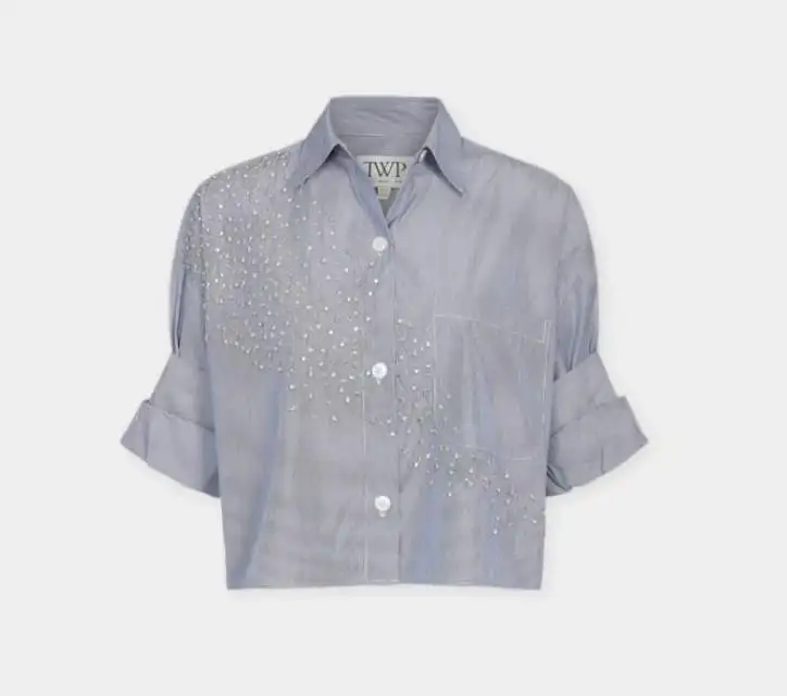 TWP Next Ex Shirt with Crystals xiceditorial