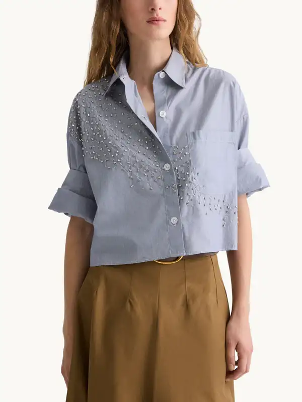 TWP Next Ex Shirt with Crystals xiceditorial