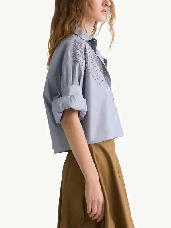 TWP Next Ex Shirt with Crystals xiceditorial
