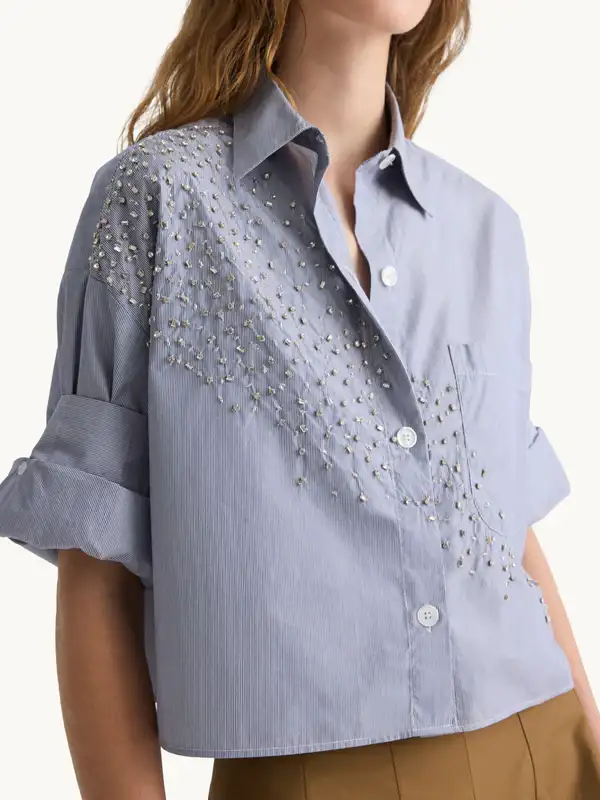 TWP Next Ex Shirt with Crystals xiceditorial