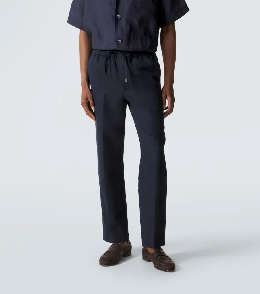 Brioni Asolo Linen and Cotton Straight Pants xiceditorial
