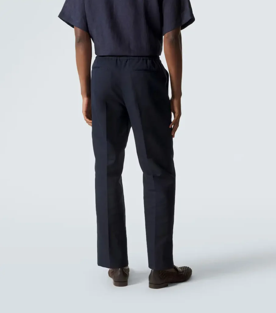 Brioni Asolo Linen and Cotton Straight Pants xiceditorial