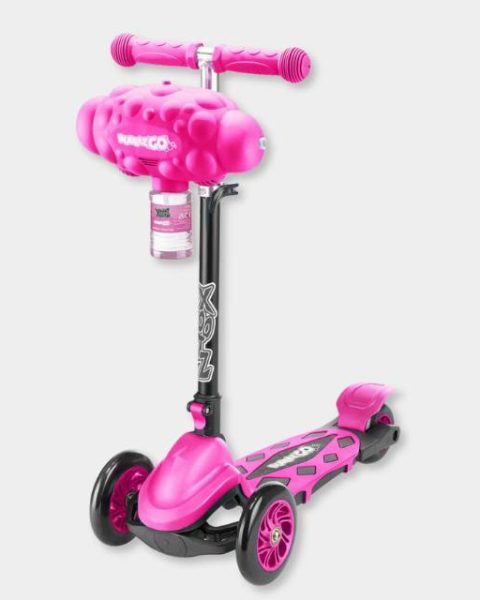 Xootz Bubble Go Pink 3-Wheeled Scooter - xiceditorial - xic editorial