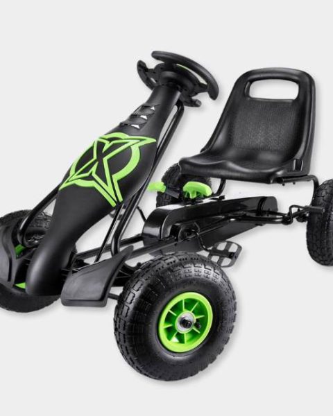 Xootz Viper Go Kart - Black Green - xiceditorial - xic editorial
